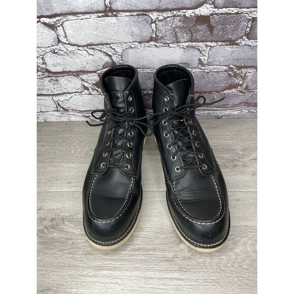 Red Wing Boots 9075 Harley Ninja Genuine Black Leather Lace Up Men’s 11D US/44EU main image 12